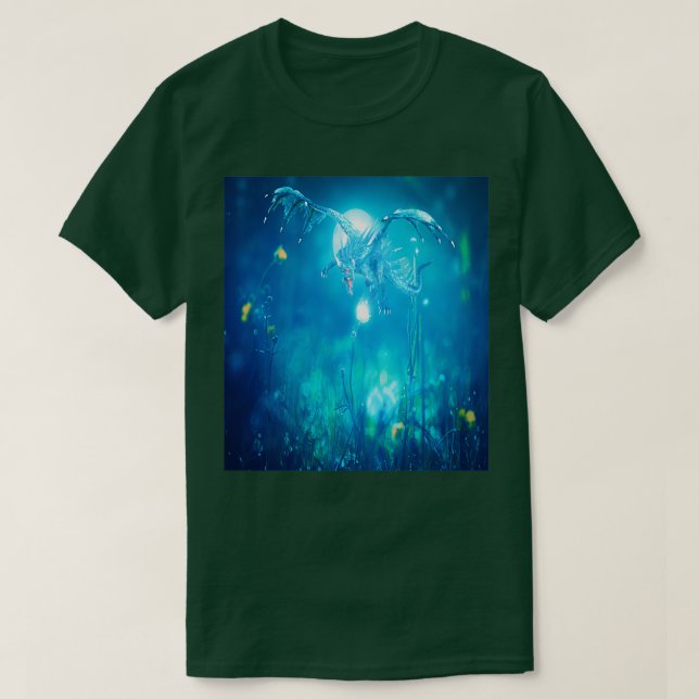 flower spirits in the forest T-Shirt (Design Front)