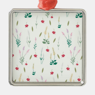 Flower Spring Botanical Floral Metal Tree Decoration