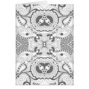 Flower Square Doodle