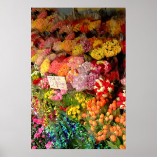 Flower Stand Poster