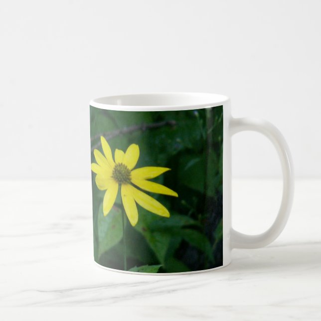 Flower standing alone coffee mug (Right)