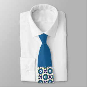 Flower Star Pattern Tie