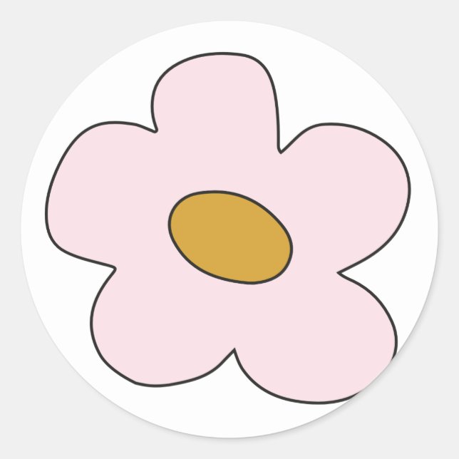 flower sticker (Front)