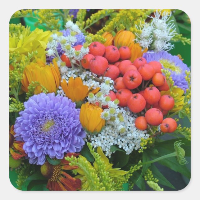 Flower stickers (Front)