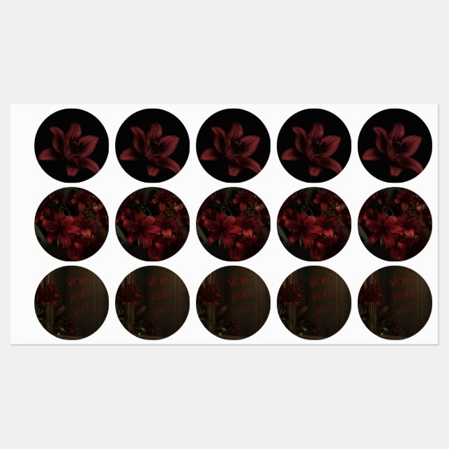 flower stickers (Sheet)