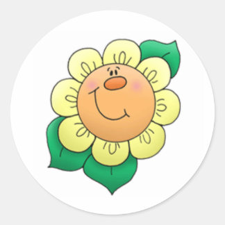 Flower stickers