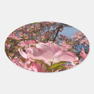 Flower stickers Pink Dogwood Floral custom