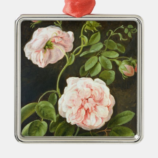 Flower Study Metal Tree Decoration (Front)