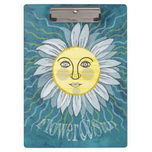 Flower & Sun - Nature Clipboard