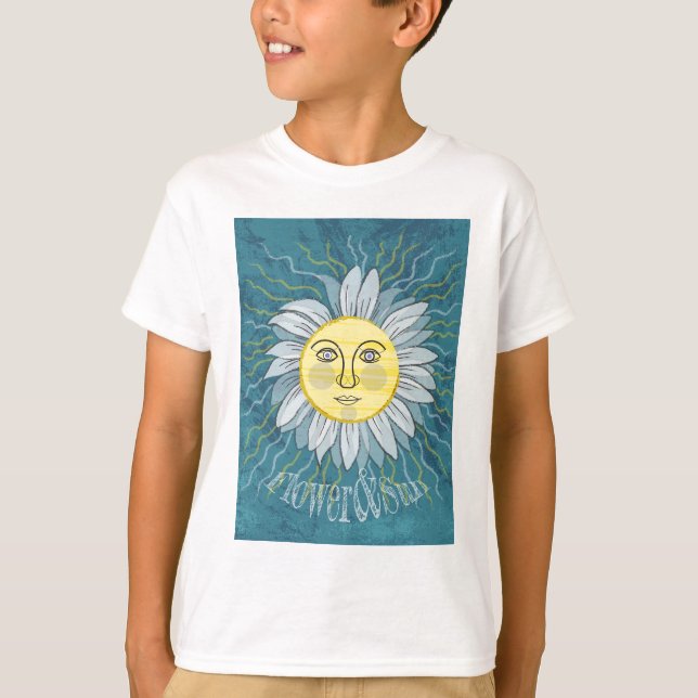 Flower & Sun - Nature T-Shirt (Front)