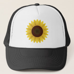 Flower Sunflower Plant Solar Sunflower Seeds Trucker Hat