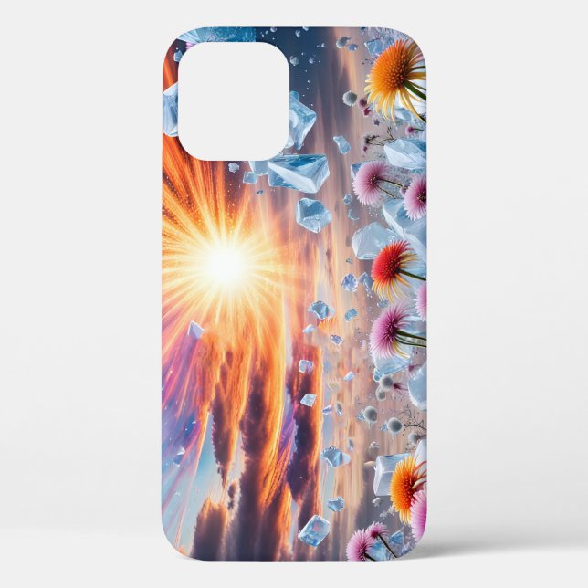 Flower Sunset Case-Mate iPhone Case (Back)