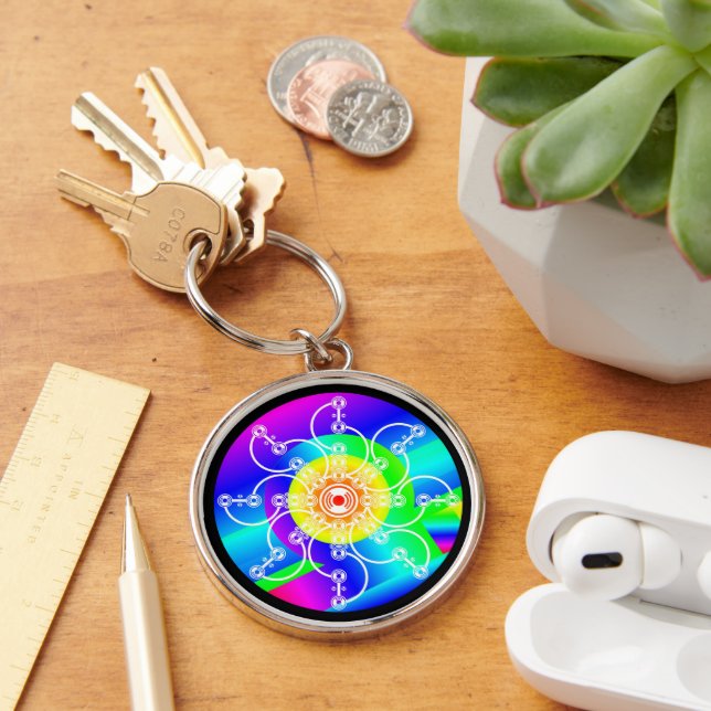 Flower Sunshine Key Ring (Desk)
