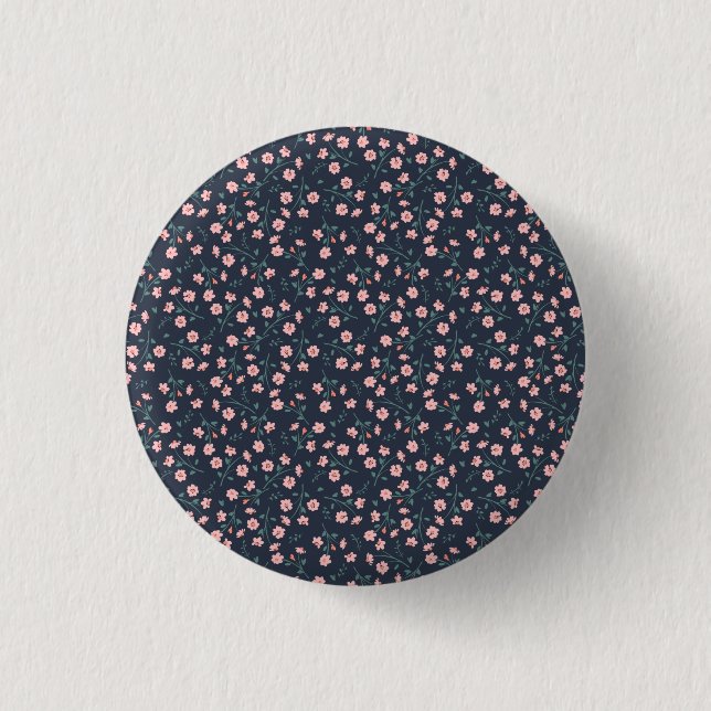 Flower Tattoos 3 Cm Round Badge (Front)