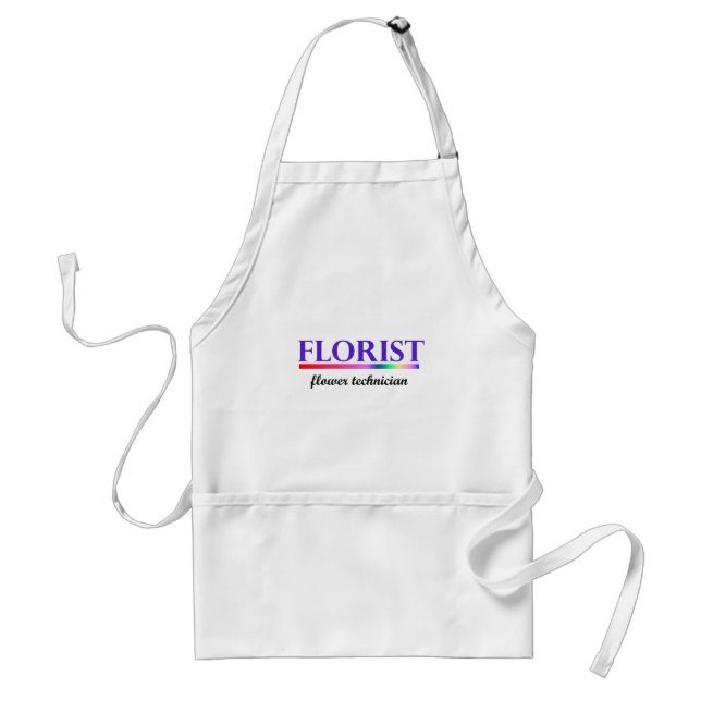 Flower Technician Standard Apron (Front)