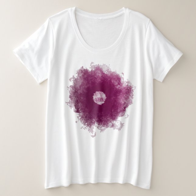 Flower tee digital design (Design Front)