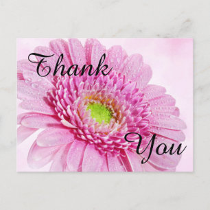 Flower Thank You Card