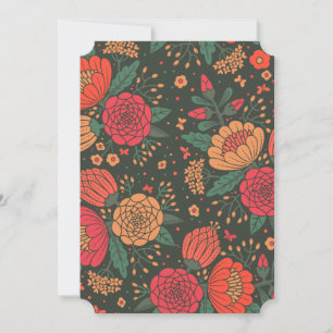flower thank you card