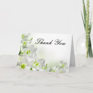 Flower Thank You Cards