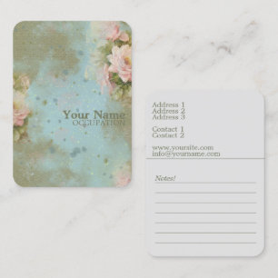 Flower Theme - Business Card
