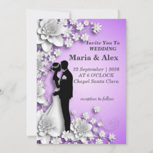✨ Flower Theme Invite For Wedding Shower ✨