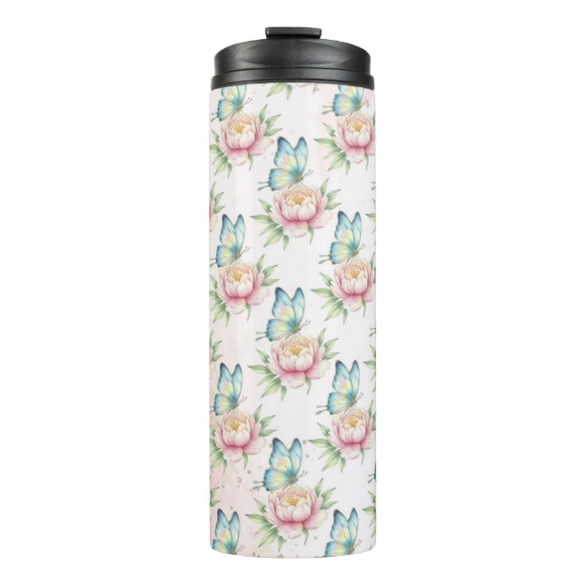 Flower Thermal Tumbler (Front)
