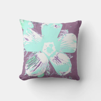Flower Throw Pillow