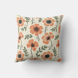 Flower Throw Pillows