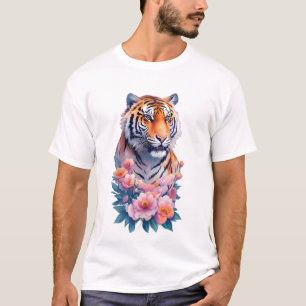 Flower Tiger T-Shirt