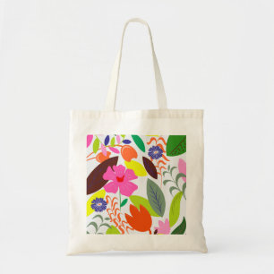 Flower tote bag
