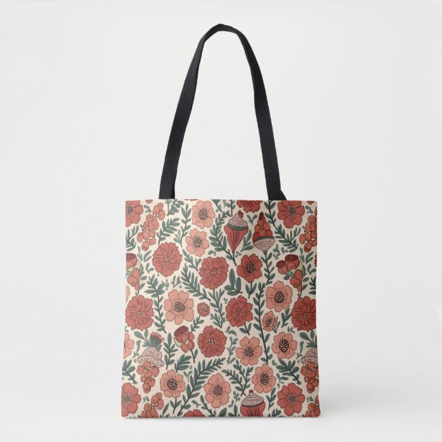 flower  tote bag (Front)