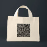 flower Tote Bag<br><div class="desc">The background is black,  and the petals are intertwined</div>
