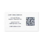 FLOWER VASE QR Code Order Thank You Custom