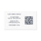 FLOWER VASE QR Code Order Thank You Custom