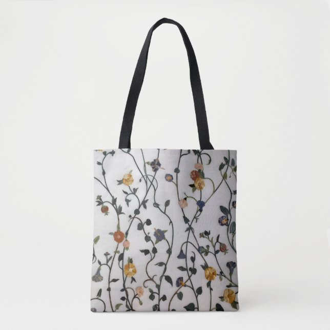 Flower Vine Tote Bag (Front)