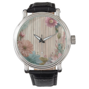 flower wallpaper watch unique watch
