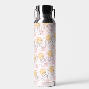 Flower Water Bottle