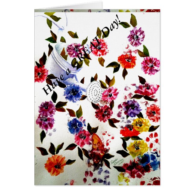 FLOWER WATERING CAN (Front)