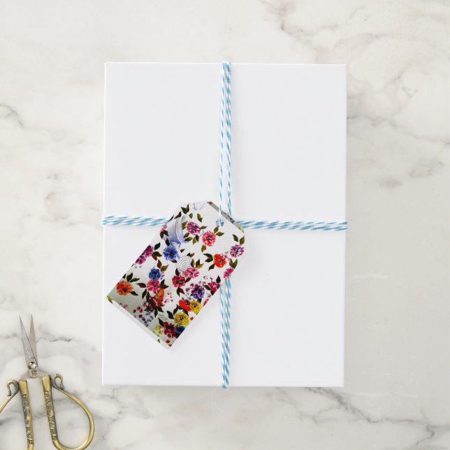 FLOWER WATERING CAN GIFT TAGS (With Twine)