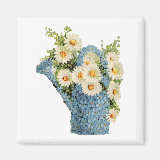 Flower Watering Can Magnet (Front)