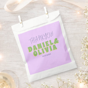 Flower Wedding Favour Bags