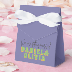 Flower Wedding Favour Box