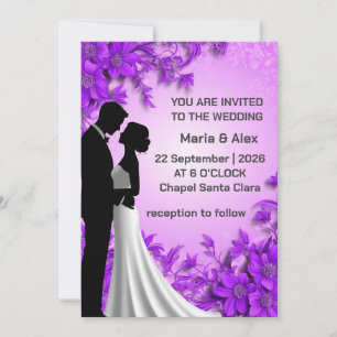 ✨ Flower Wedding Invite For Ceremony Setup ✨