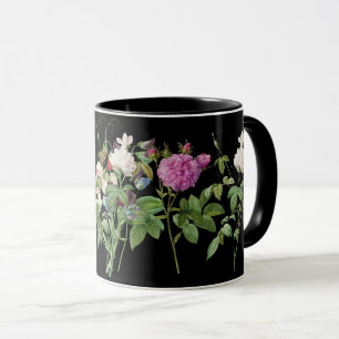 Flower White Pink Floral Botanical Garden Mug
