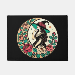 Flower Witch                                       Doormat