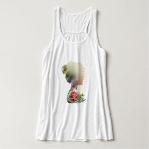 Flower Woman Singlet