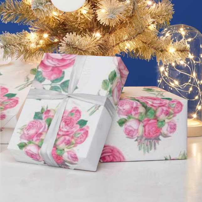 Flower Wrapping Paper (Holidays)