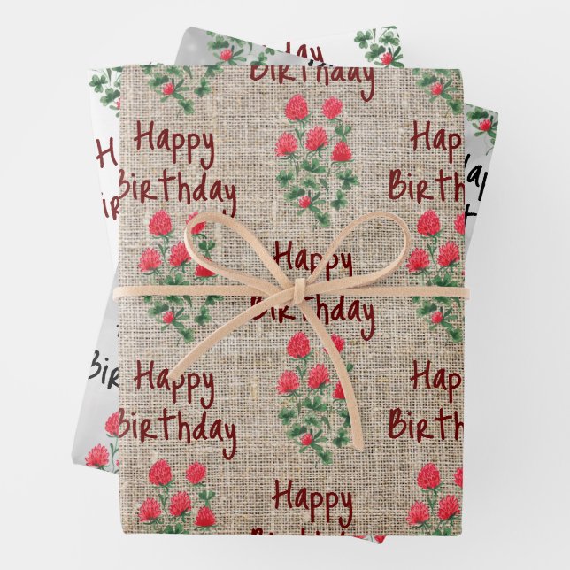 Flower Wrapping Paper (In situ)