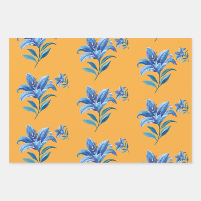Flower Wrapping Paper (Front)