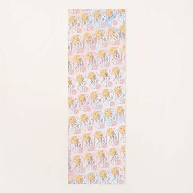 Flower Yoga Mat (Front)
